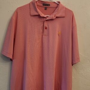 Peter Millar Pink Polo Shirt Classic Design
